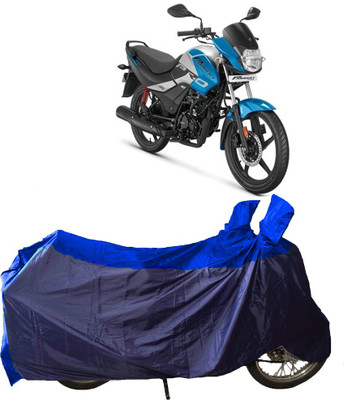 SMDP Two Wheeler Cover for Hero(Passion Pro, Blue)