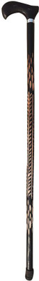 RanaCreation Handicrafts Wood Hand Stick, Standard, Brown Walking Stick