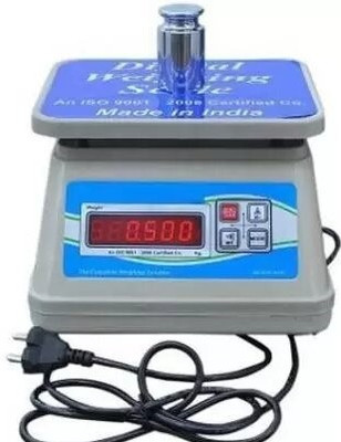 D-DEVOX SB 30 KG ABS made in BHARAT ROVEX Weighing Scale(White, Blue)