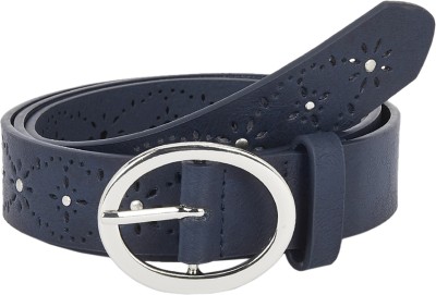 Forever Glam By Pantaloons Women Formal Blue Synthetic Belt