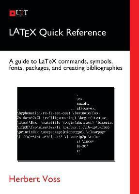 LaTeX Quick Reference(English, Paperback, Voss Herbert)