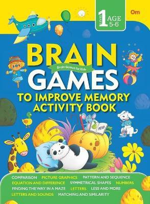 Brain Games To improve Memory Activity Book Level 1_Binder 1(English, Paperback, Om Books Editorial Team)