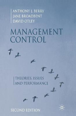 Management Control(English, Paperback, Berry Anthony J.)