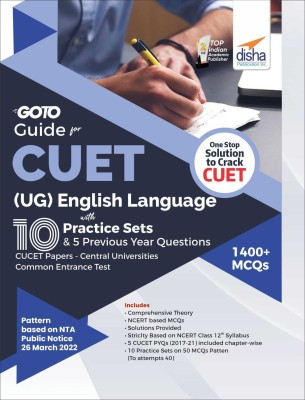 Go to Guide for Cuet (Ug) English Language with 10 Practice Sets & 5 Previous Year Questions(English, Paperback, unknown)