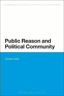 Public Reason and Political Community(English, Hardcover, Lister Andrew Dr)