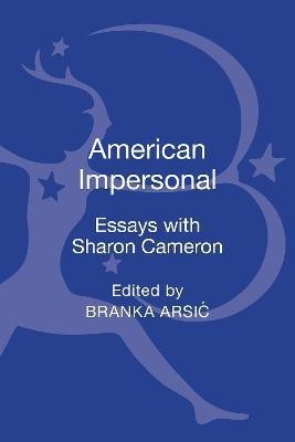 American Impersonal: Essays with Sharon Cameron(English, Hardcover, unknown)