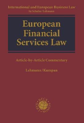 European Financial Services Law(English, Hardcover, unknown)