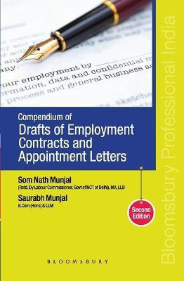 Compendium of Drafts of Employment Contracts and Appointment Letters(English, Paperback, Munjal Saurabh)