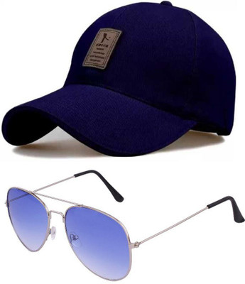 blutech Applique, Self Design, Solid, Embellished Sports/Regular Cap Cap(Pack of 2)