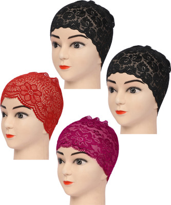 MONATI Solid Beanie Cap(Pack of 4)