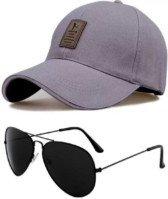 selloria Applique, Self Design, Solid, Embellished Sports/Regular Cap Cap(Pack of 2)