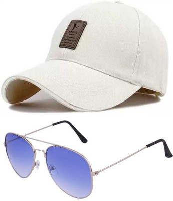 blutech Applique, Self Design, Solid, Embellished Sports/Regular Cap Cap(Pack of 2)