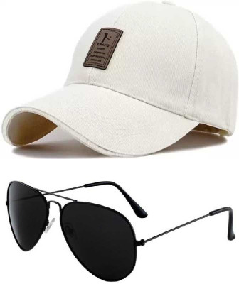 blutech Applique, Self Design, Solid, Embellished Sports/Regular Cap Cap(Pack of 2)