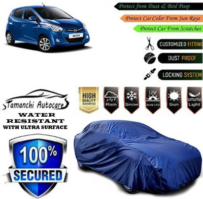 Tamanchi Autocare Car Cover For Hyundai EON Era Plus Option(Blue)