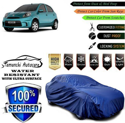 Tamanchi Autocare Car Cover For Nissan Micra Active(Blue)