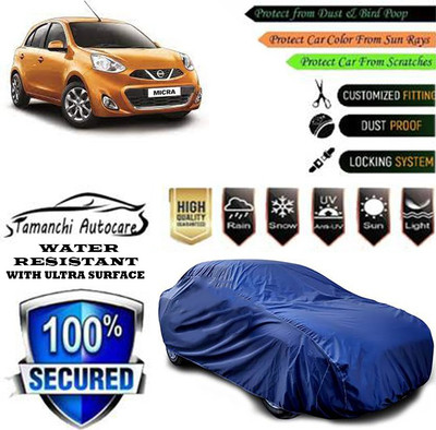 Tamanchi Autocare Car Cover For Nissan Micra(Blue)