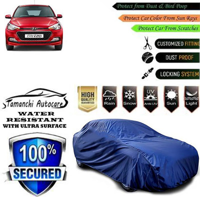 Tamanchi Autocare Car Cover For Hyundai Elite i20 Magna 1.2(Blue)