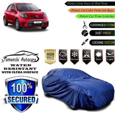 Tamanchi Autocare Car Cover For Nissan Micra Active XL(Blue)