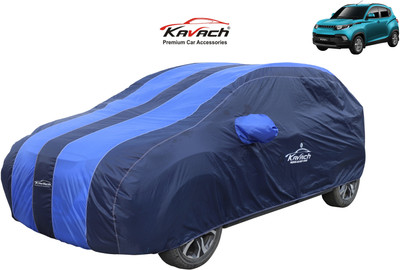 Kavach Car Cover For Mahindra KUV100 (With Mirror Pockets)(Blue, Blue, For 2021 Models)