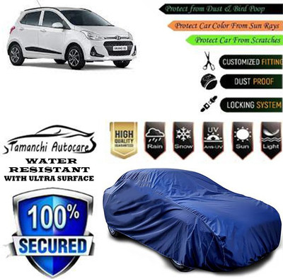 Tamanchi Autocare Car Cover For Hyundai Grand i10(Blue)