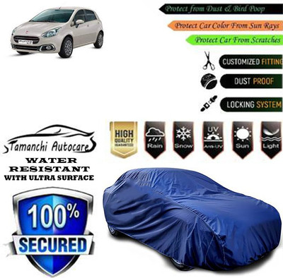 Tamanchi Autocare Car Cover For Fiat Punto Active 1.2L Fire(Blue)