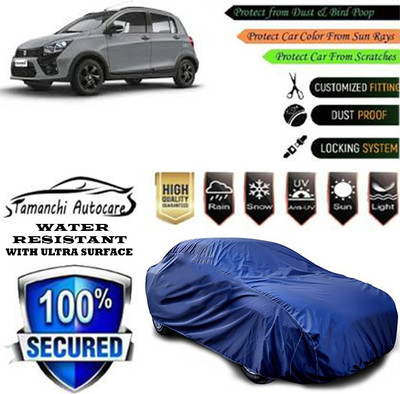 Tamanchi Autocare Car Cover For Maruti Suzuki Celerio X AMT VXI Petrol(Blue)