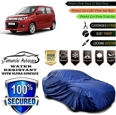 Tamanchi Autocare Car Cover For Maruti Suzuki Wagon R Stingray VXI(Blue)