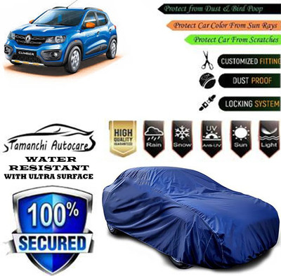 Tamanchi Autocare Car Cover For Renault Kwid RXE Petrol(Blue)
