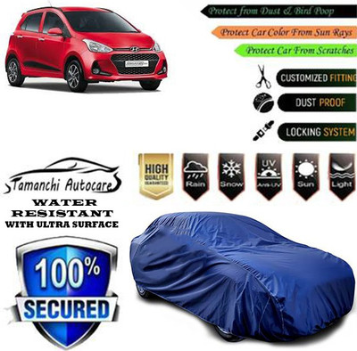 Tamanchi Autocare Car Cover For Hyundai Grand i10 Magna AT(Blue)