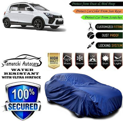 Tamanchi Autocare Car Cover For Maruti Suzuki Celerio X AMT VXI Option Petrol(Blue)