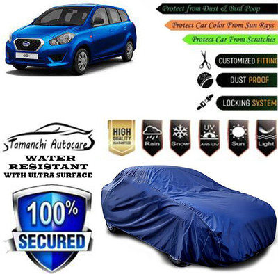 Tamanchi Autocare Car Cover For Datsun GO Plus T(Blue)