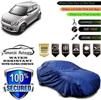 Tamanchi Autocare Car Cover For Maruti Suzuki Ignis 1.3 AMT Zeta(Blue)