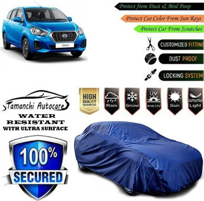 Tamanchi Autocare Car Cover For Datsun Go Plus A Option Petrol(Blue)