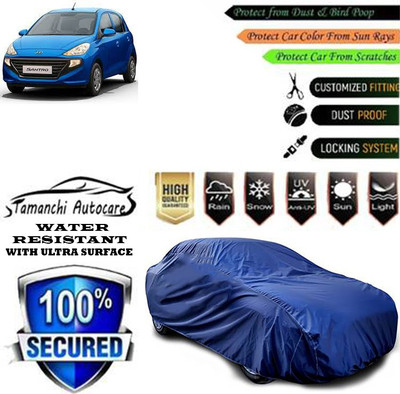 Tamanchi Autocare Car Cover For Hyundai Santro Sportz SE Petrol(Blue)