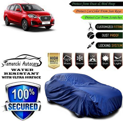 Tamanchi Autocare Car Cover For Datsun GO Plus T Option(Blue)