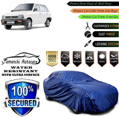 Tamanchi Autocare Car Cover For Maruti Suzuki 800 MPFI 4 SPEED TIII(Blue)