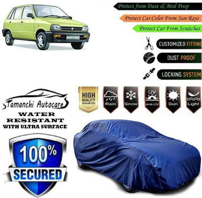 Tamanchi Autocare Car Cover For Maruti Suzuki 800 DUO Std LPG(Blue)