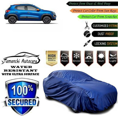 Tamanchi Autocare Car Cover For Renault Kwid 1.0 RXT AMT Opt Petrol(Blue)