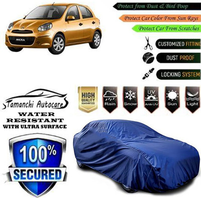 Tamanchi Autocare Car Cover For Nissan Micra K13k(Blue)