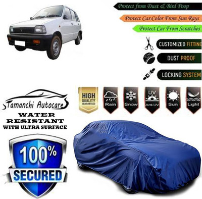 Tamanchi Autocare Car Cover For Maruti Suzuki 800 DX 5 Speed(Blue)