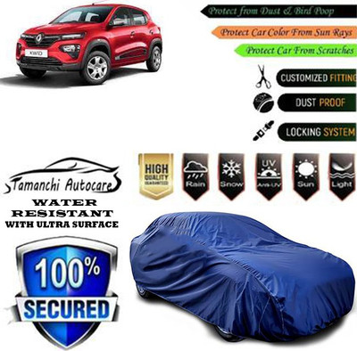 Tamanchi Autocare Car Cover For Renault Kwid 1.0 RXL 02 Anniversary Edition(Blue)