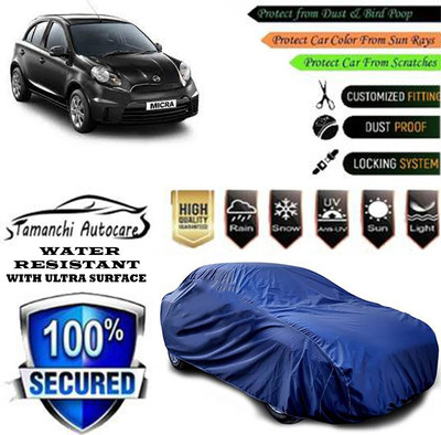 Tamanchi Autocare Car Cover For Nissan Micra Active XV Petrol(Blue)