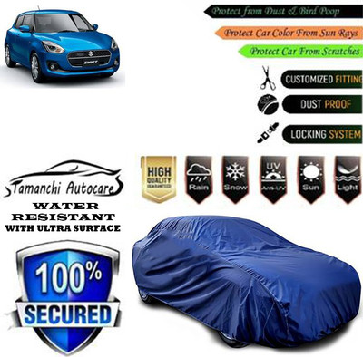 Tamanchi Autocare Car Cover For Maruti Suzuki Swift VDI Optional(Blue)
