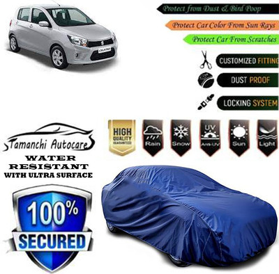 Tamanchi Autocare Car Cover For Maruti Suzuki Celerio Green VXI(Blue)