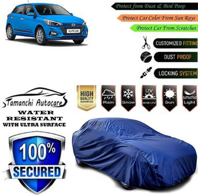 Tamanchi Autocare Car Cover For Hyundai Elite i20 Asta 1.4 CRDi(Blue)