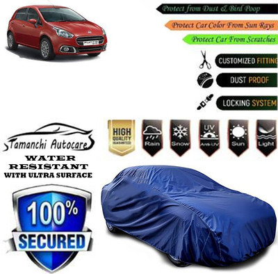 Tamanchi Autocare Car Cover For Fiat Punto Evo(Blue)