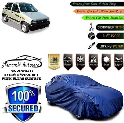 Tamanchi Autocare Car Cover For Maruti Suzuki 800 Uniq(Blue)