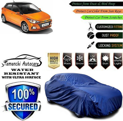 Tamanchi Autocare Car Cover For Hyundai Elite i20 Magna 1.4 CRDi(Blue)