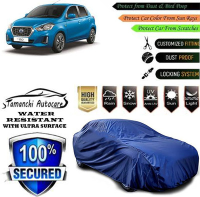 Tamanchi Autocare Car Cover For Datsun Go Plus T CVT Petrol(Blue)