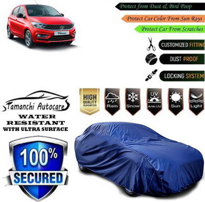 Tamanchi Autocare Car Cover For Tata Tiago(Blue)